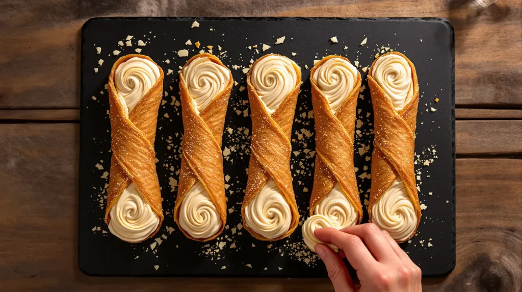 Ce cannoli feuilleté à la vanille cartonne (et il est ultra facile)