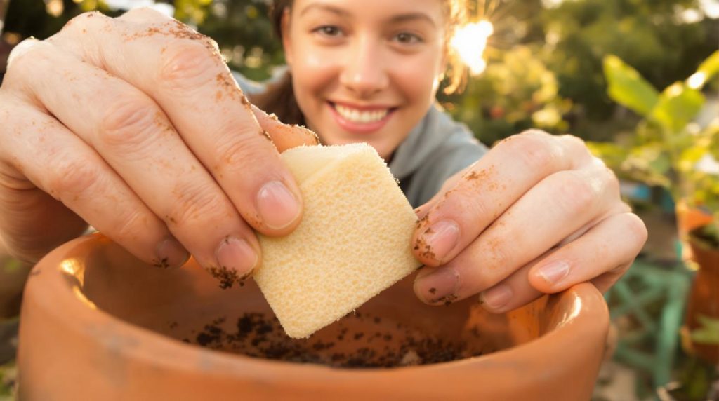 Ce petit ustensile de cuisine à enterrer au jardin dès ce printemps pourrait sauver vos plantes de la soif
