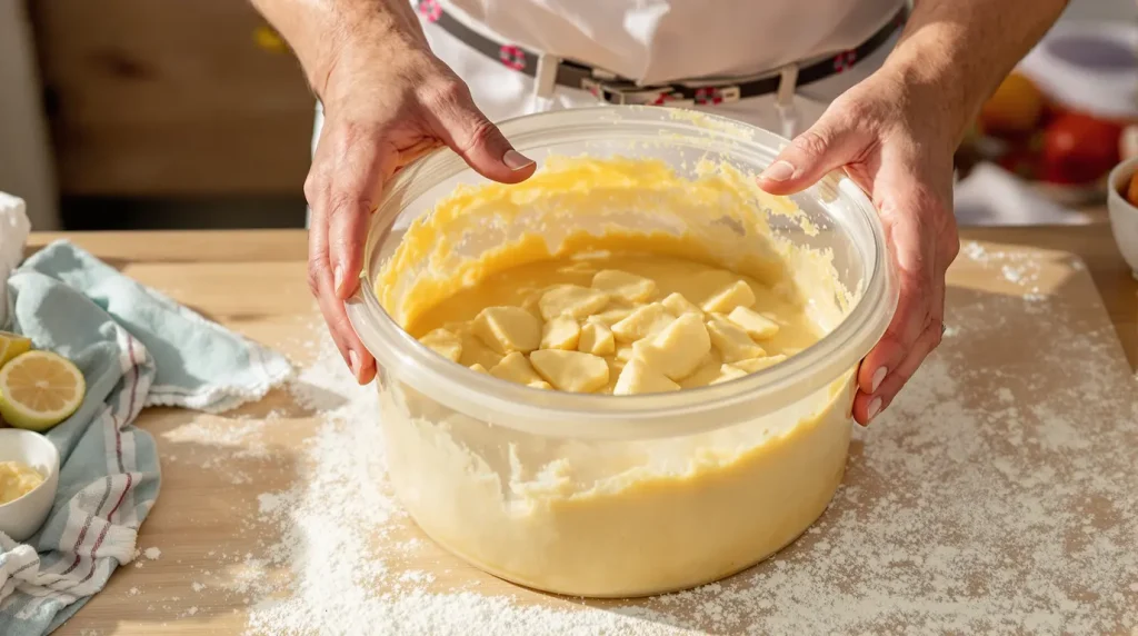 J’ai découvert cette astuce avec une simple boîte : ma pâte à tarte maison prête en 2 minutes chrono !