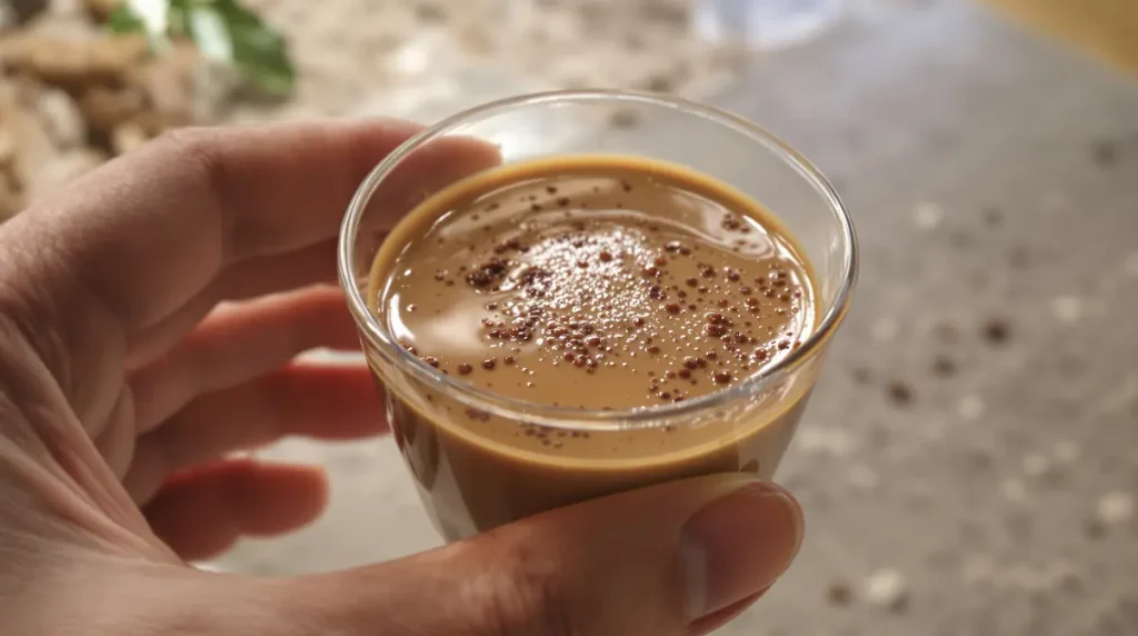 J’ai troqué les flans et mousses du commerce pour cette crème dessert au café maison : onctueuse, sans œufs et vraiment facile !