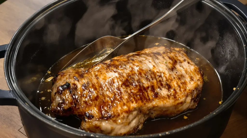 Le gigot à la cuillère d'Alain Ducasse : la recette de chef simplissime pour une viande tellement fondante !