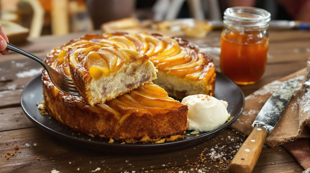Oubliez la tarte aux pommes : découvrez la recette gourmande de Julie Andrieu qui cartonne