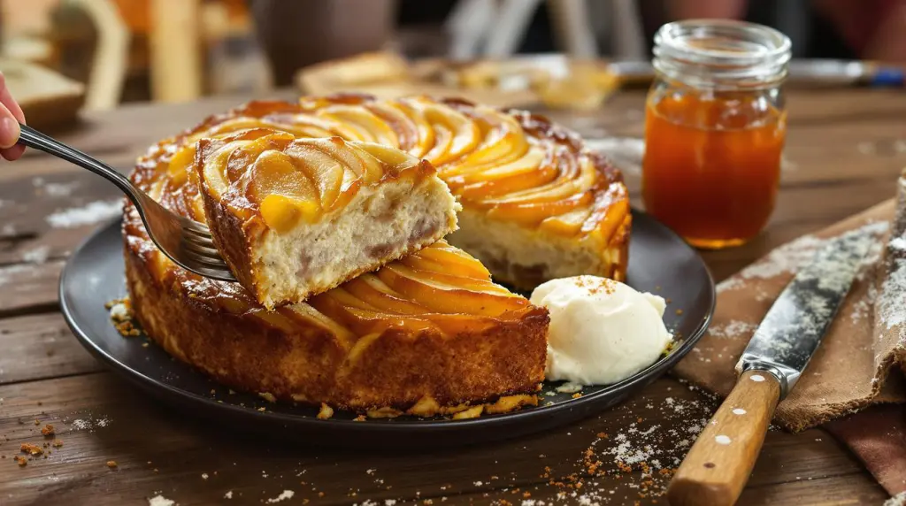 Oubliez la tarte aux pommes : découvrez la recette gourmande de Julie Andrieu qui cartonne