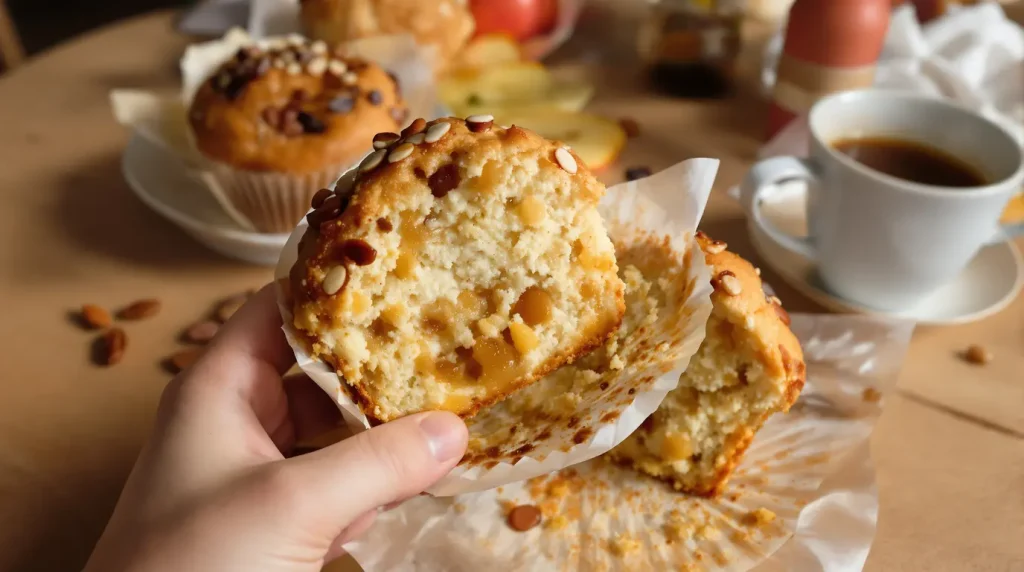 Adieu le beurre dans mes gâteaux : je le remplace par un ingrédient du placard pour des muffins avoine-pomme ultra moelleux