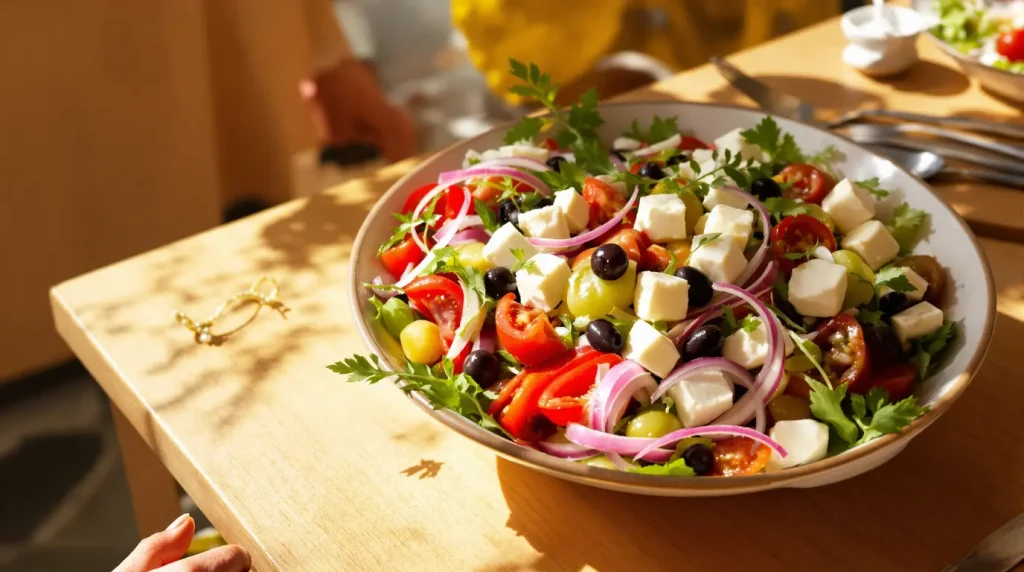 Arrêtez de noyer vos salades de feta : ce fromage de brebis, deux fois moins gras, va tout changer cet été