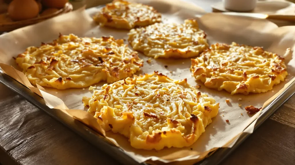 « Je les prépare en 10 minutes pour toute la famille » : mes galettes de pommes de terre crousti-dorées au four, bien plus légères que des frites