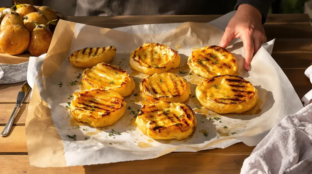 « Je les prépare en 10 minutes pour toute la famille » : mes galettes de pommes de terre crousti-dorées au four, nettement plus légères que des frites