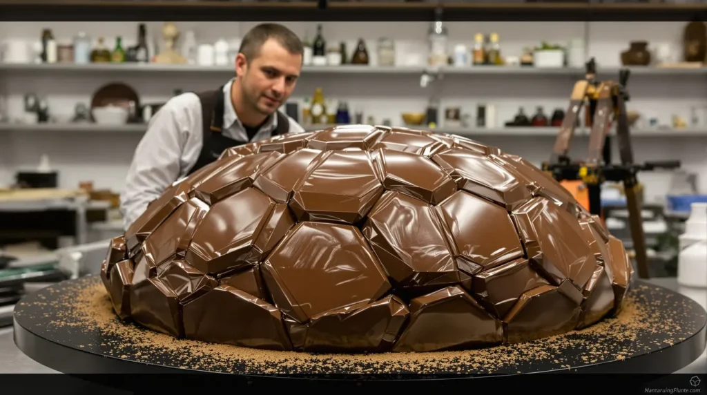 "Je ne viens pas travailler, c'est un jeu" : quand les sculpteurs transforment le chocolat en œuvres d'art