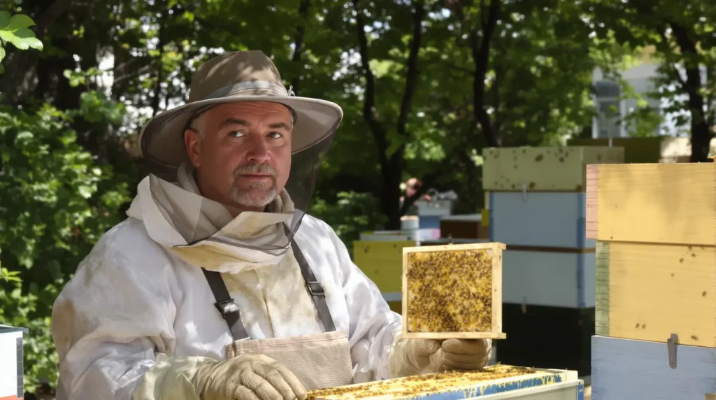 Le vrai miel, il faut le dénicher : Alain Saulnier, aux Ruches de Fay, présente son métier d'apiculteur et met en garde contre les fraudeurs