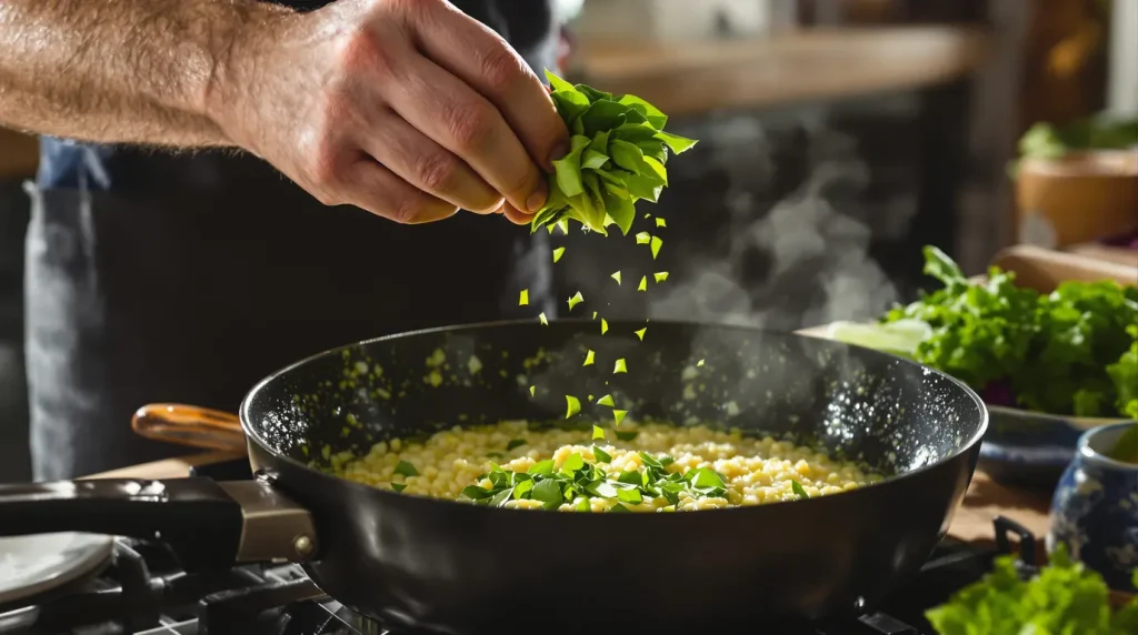 « Mon voisin cueille des feuilles en forêt chaque avril » : quand j'ai vu ce qu'il en fait en cuisine, j'ai adopté ses 5 recettes immédiatement