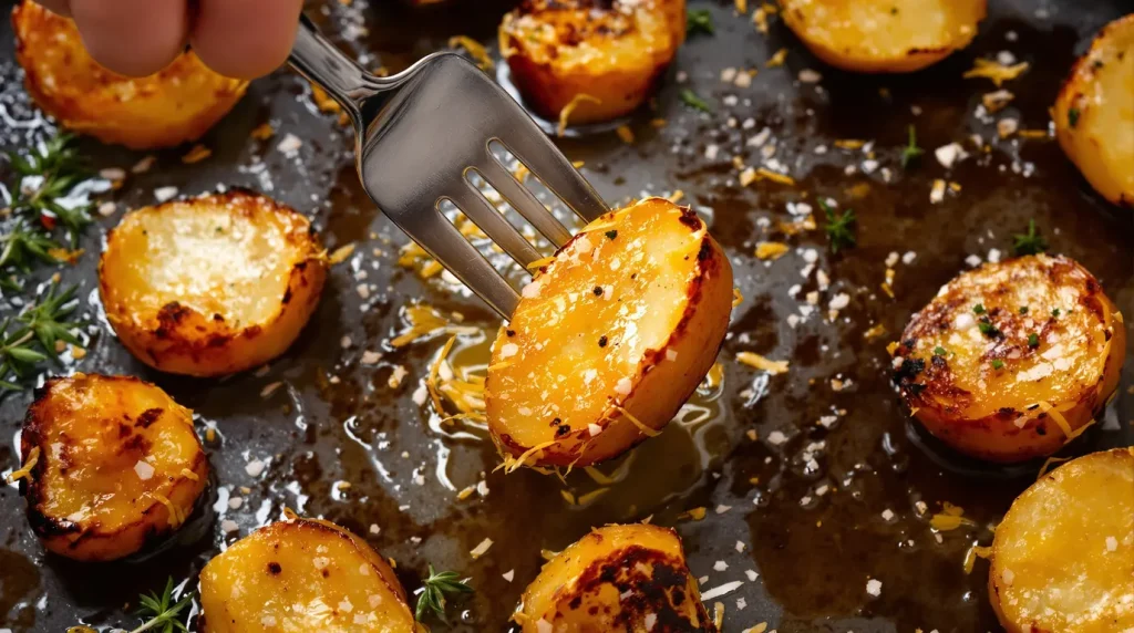 Pommes de terre au four : l’astuce toute simple pour les rendre bien croustillantes, à tous les coups