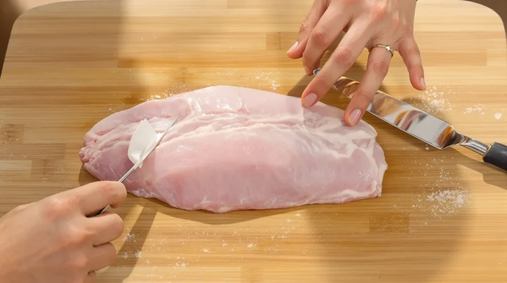 Poulet : les gens n'en reviennent pas quand ils découvrent ce que sont les lignes blanches