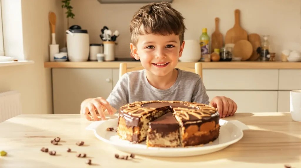 Voici le gâteau au Nesquik que mes enfants préparent seuls avec 3 fois rien qui va réinventer vos goûters du dimanche