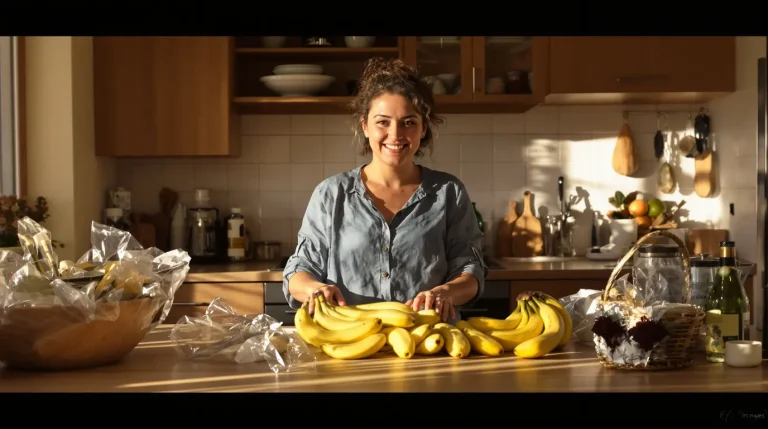 « Elles ne noircissent plus » : mon astuce toute simple pour garder vos bananes bien jaunes et fraîches plus longtemps